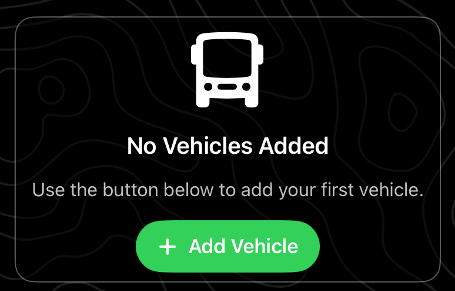 Add Vehicle screen