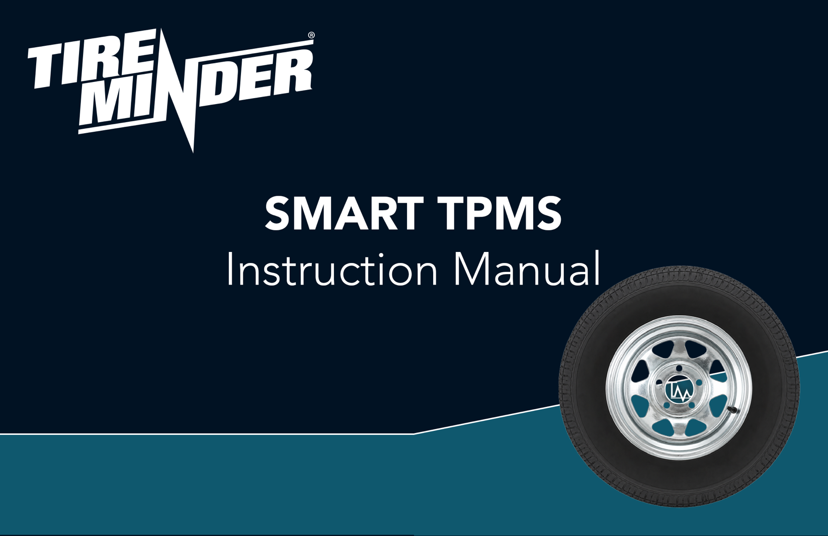 TireMinder Smart TPMS instruction manual cover