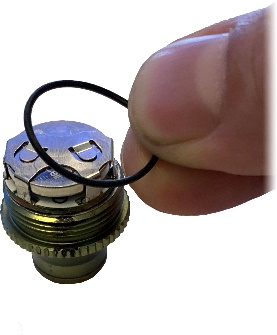 Removing an O-ring from an external sensor